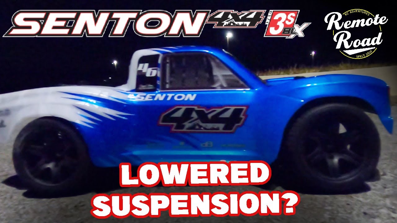 Arrma Senton 3s Blx Lowered Suspension Testing Night Shoot