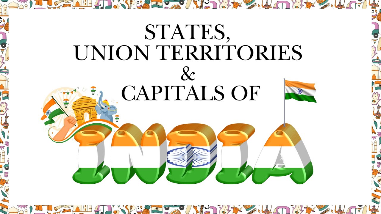States and Capitals of India 🇮🇳 | Complete List with Map | Indian Geography