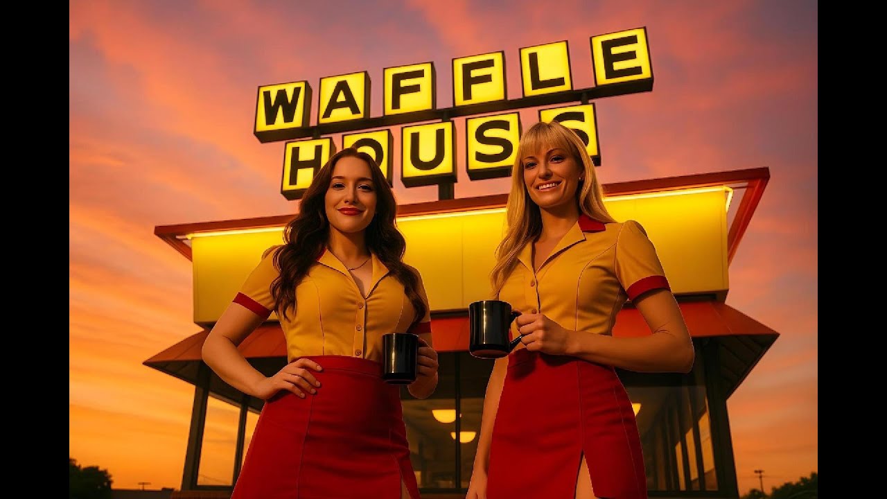 2 Broke Waffle House Girls | Funny Country Parody Music Video: Eurythmic Neon🎶
