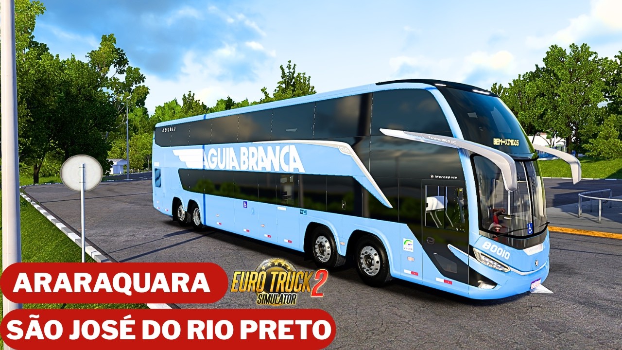 ARARAQUARA  / SÃO JOSE DO RIO PRETO | VIAÇÃO AGUIABRANCA G8