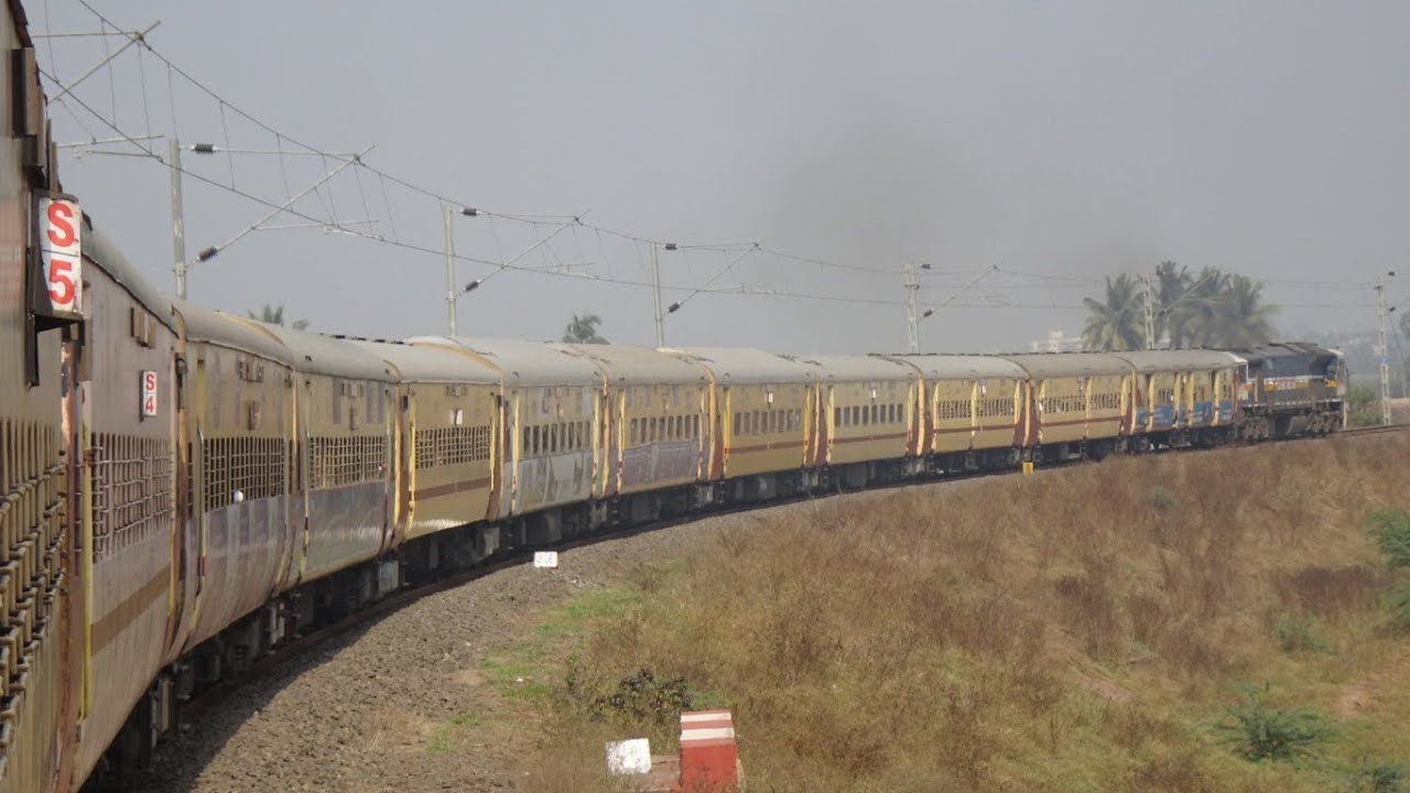 Solapur To Mysuru : Full Journey : 16536 SUR - MYS Gol Gumbaz Express : Indian Railways