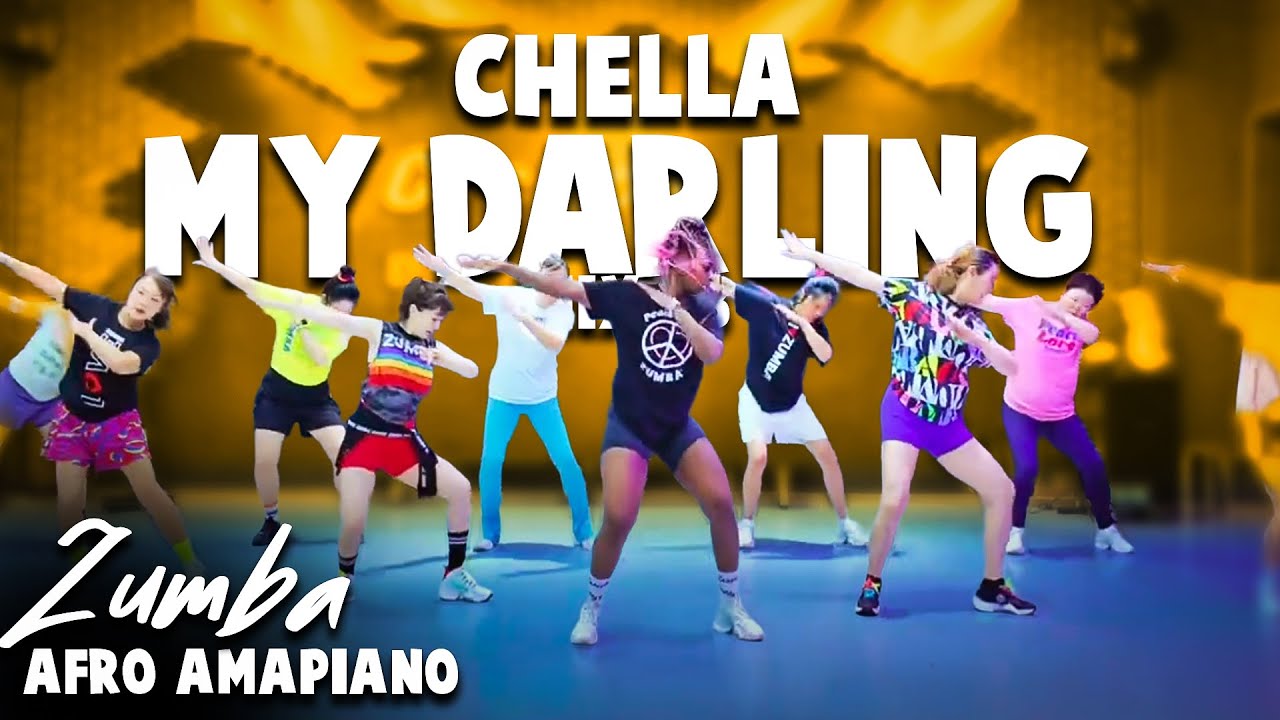 MY DARLING by Chella | Zumba Afro Amapiano | Zumba Beginners | Zumba Fitness | Choreo by 关关 and Memz