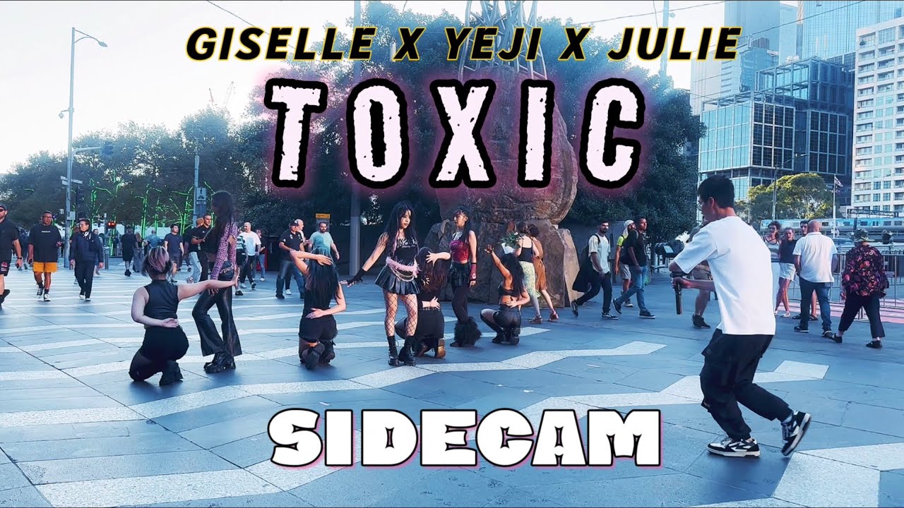 [SIDECAM | KPOP IN PUBLIC] YEJI X GISELLE X JULIE 'TOXIC' | Dance Cover by BIAS DANCE from AUSTRALIA