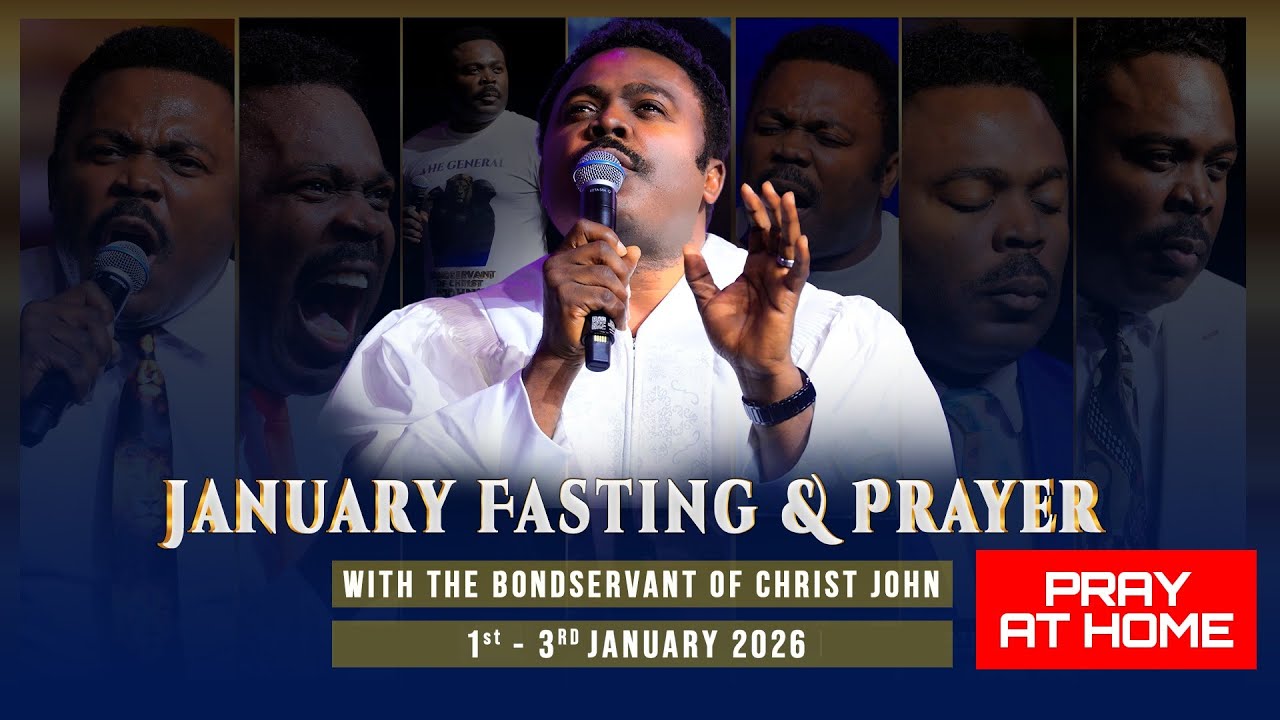 Fasting and prayer Day 2. It&rsquo;s the hour of Strictly Tongues with The Bondservant of Christ John