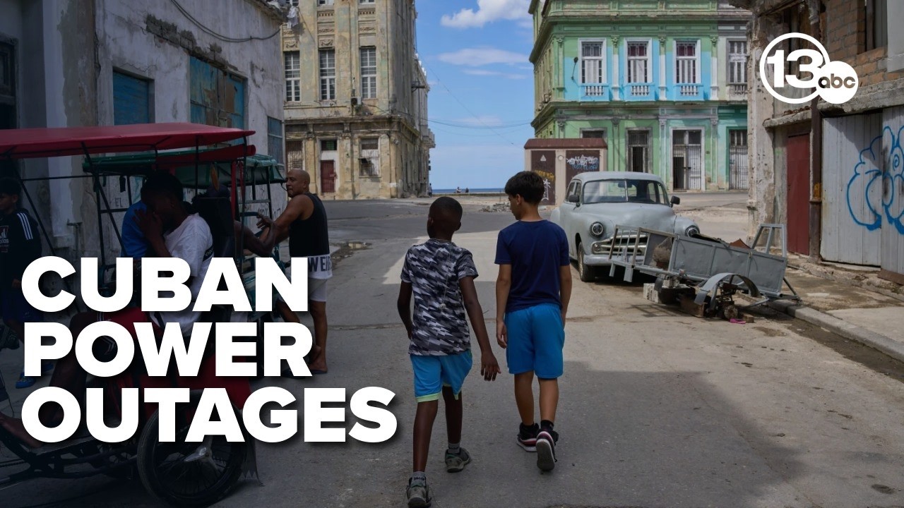 На Кубе продолжается отключение электроэнергии по всему острову, страна борется с углубляющимся э...