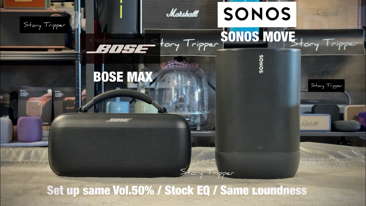 BOSE SOUNDLINK MAX против SONOS MOVE