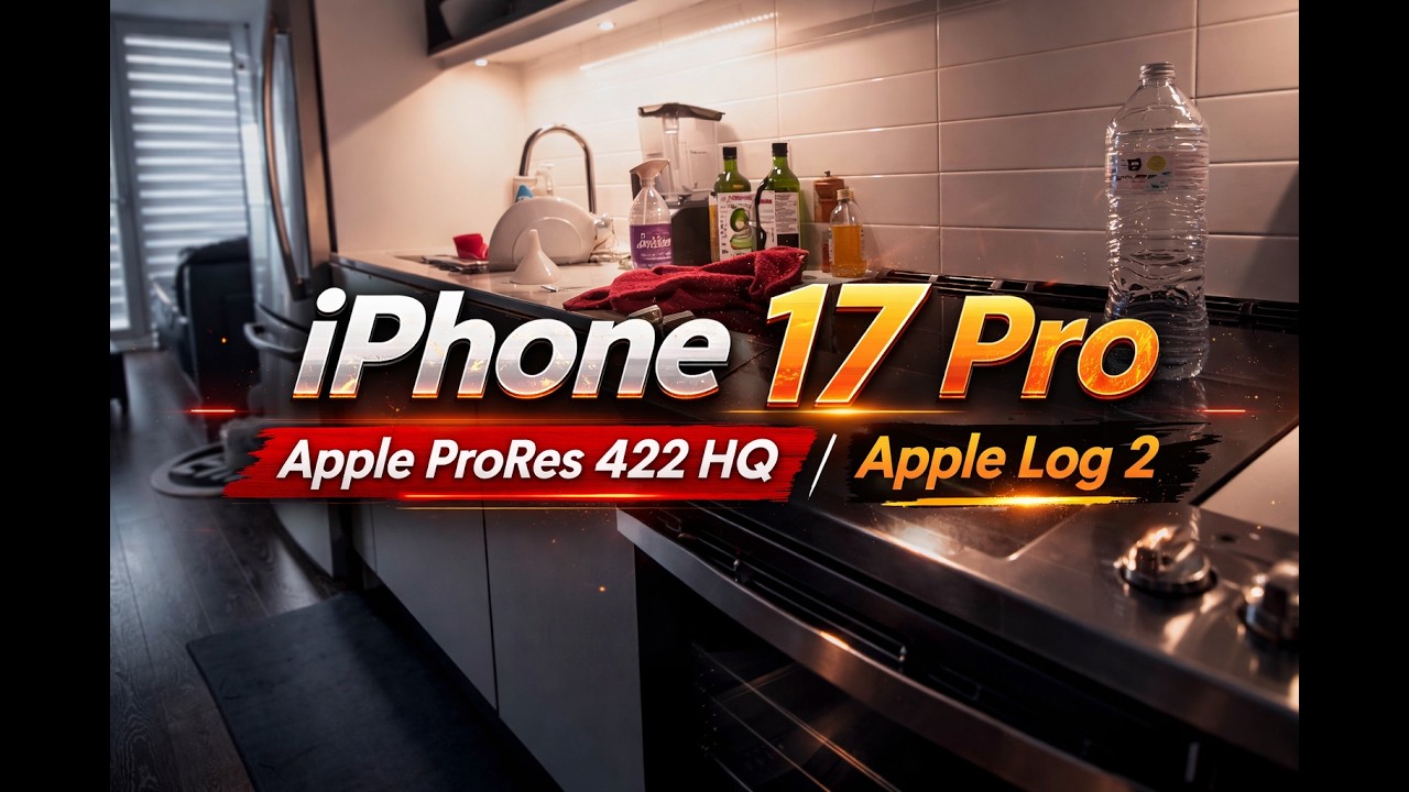 iPhone 17 Pro - Apple ProRes 422 HQ - Apple Log 2 (Film Look)