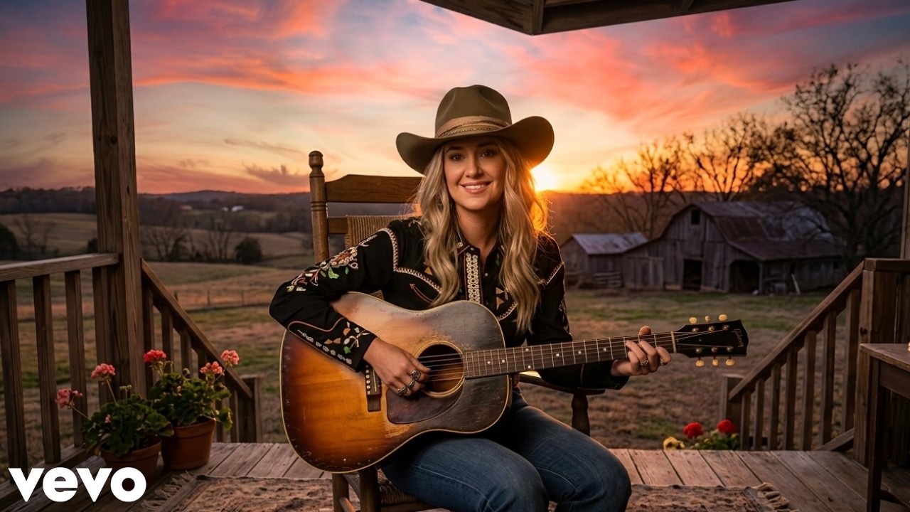 Lainey Wilson - Bell Bottoms & Bad Decisions (Lyrics Video)