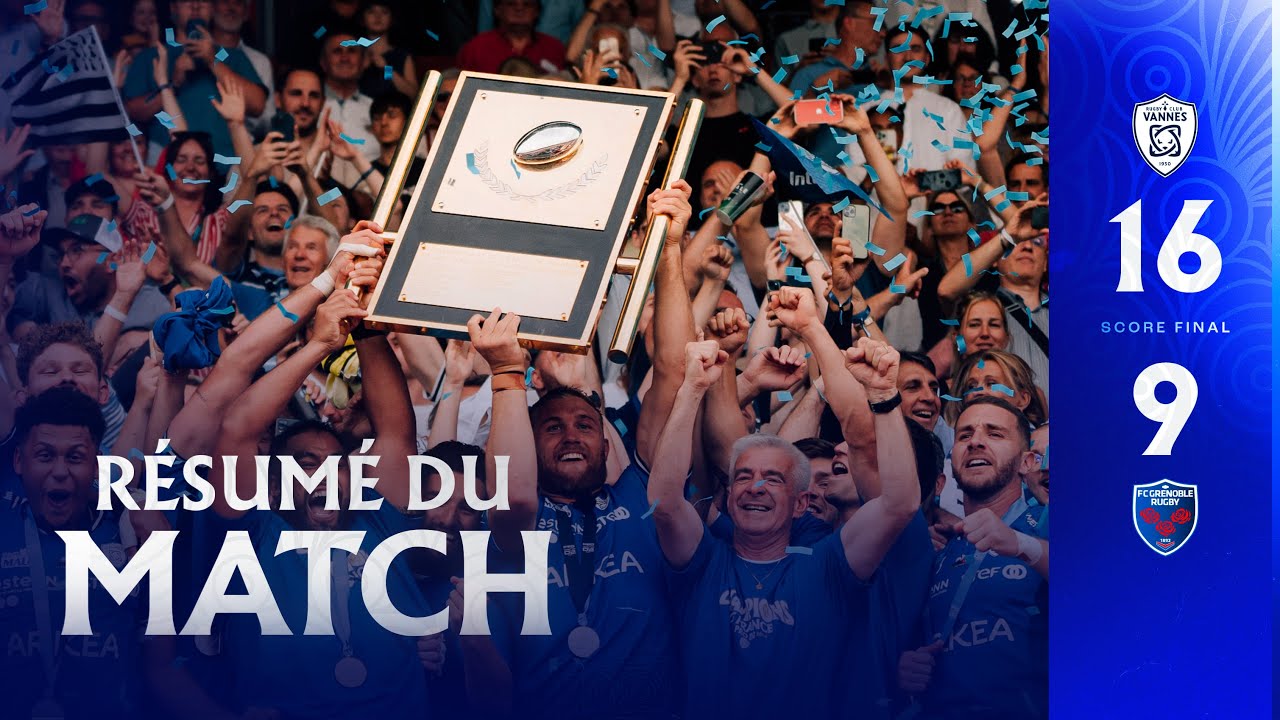 Finale | RC Vannes / Grenoble - Le résumé du match