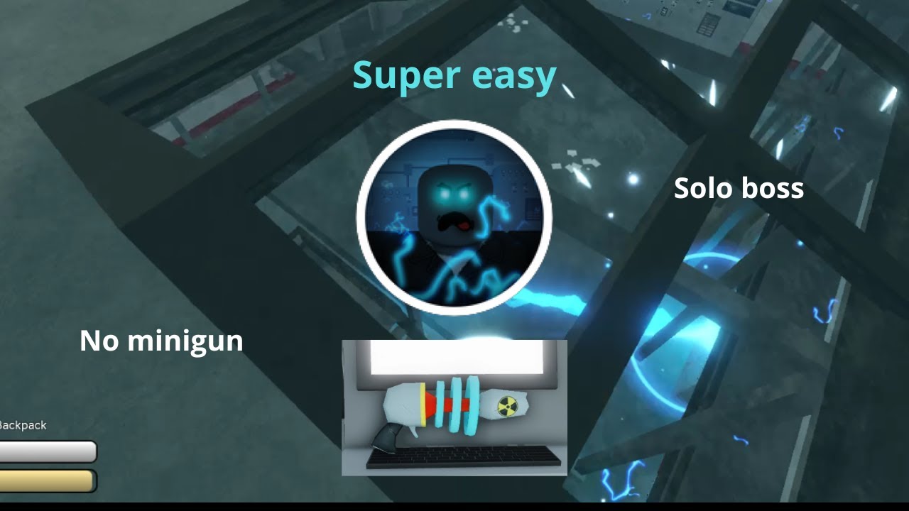 I defeat the Electro boss super easy in a dusty trip - Roblox