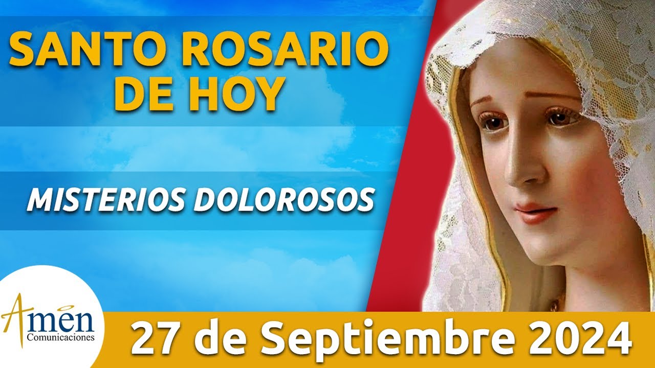 Santo Rosario de Hoy Viernes 27 Septiembre 2024  l Padre Carlos Yepes l Católica l Rosario l Amén