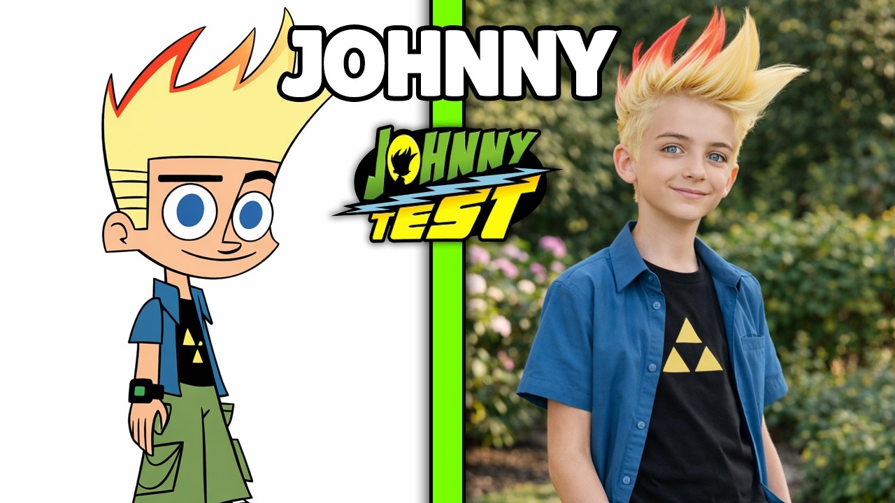 Johnny Test Personajes En La Vida Real!