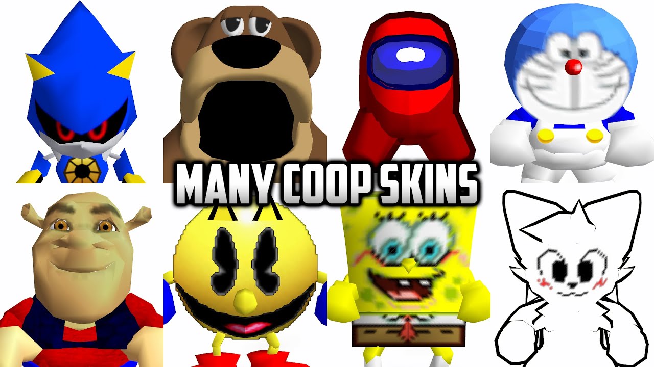 ⭐ Super Mario 64 PC Port - Many Coop Skins v1.4