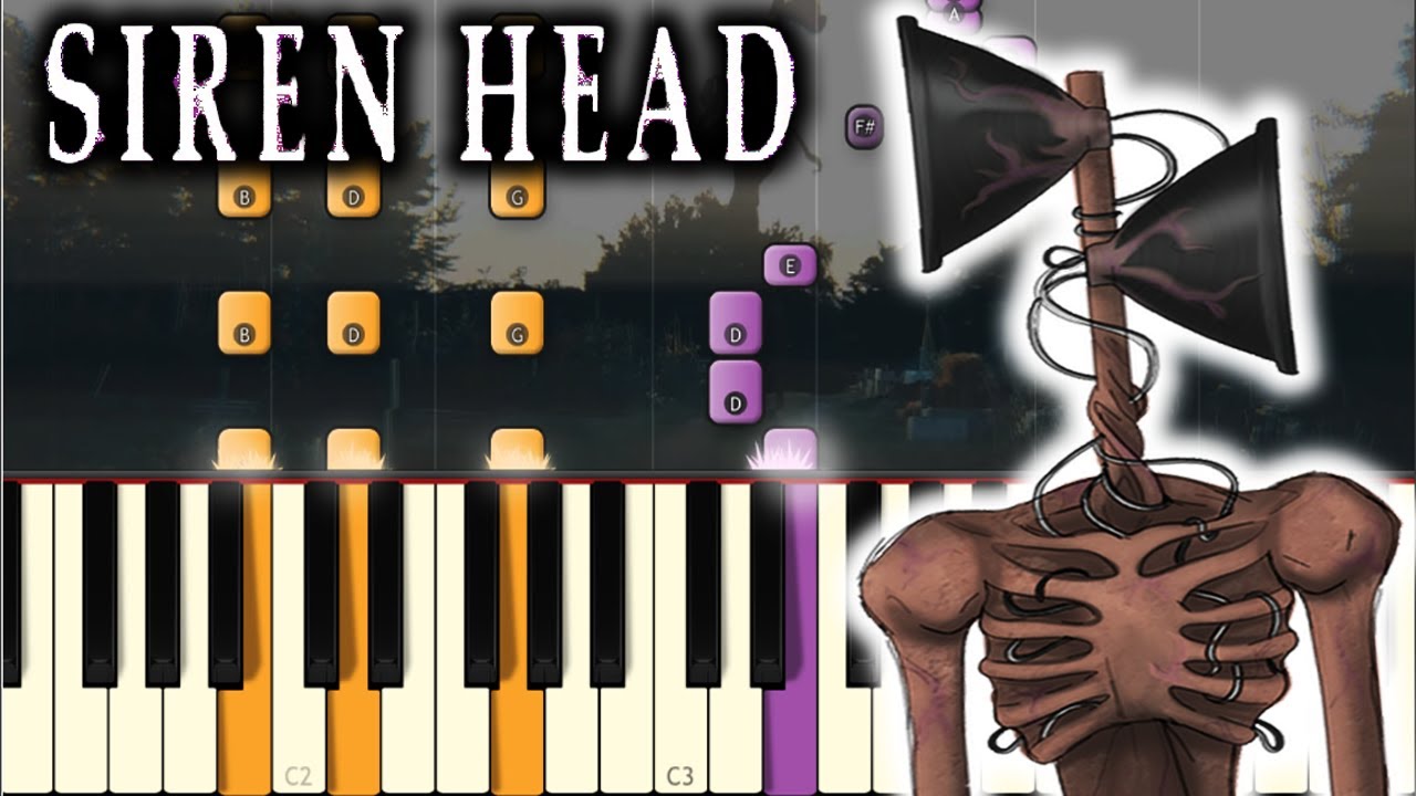 Siren Head Sings Savage Love on PIANO