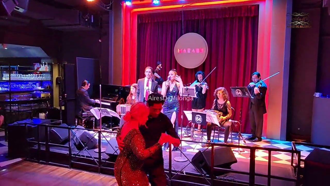 Tango 64, No estas, biale en Milonga Parakultural, Salón Marabú