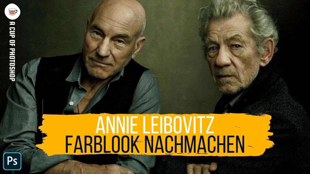 Annie Leibovitz - Farblook nachmachen 🔸 Photoshop Tutorial ( German/Deutsch )