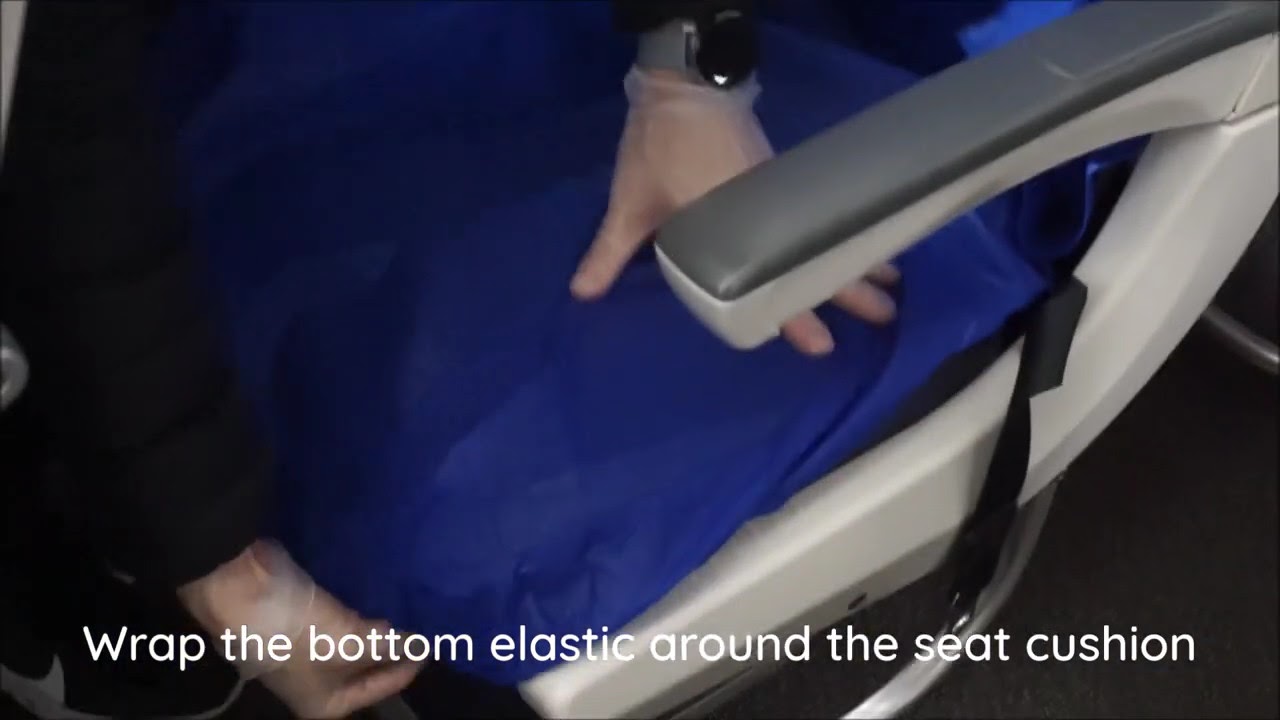 Cleanspot Seat Cover - How to use - Economy Seat