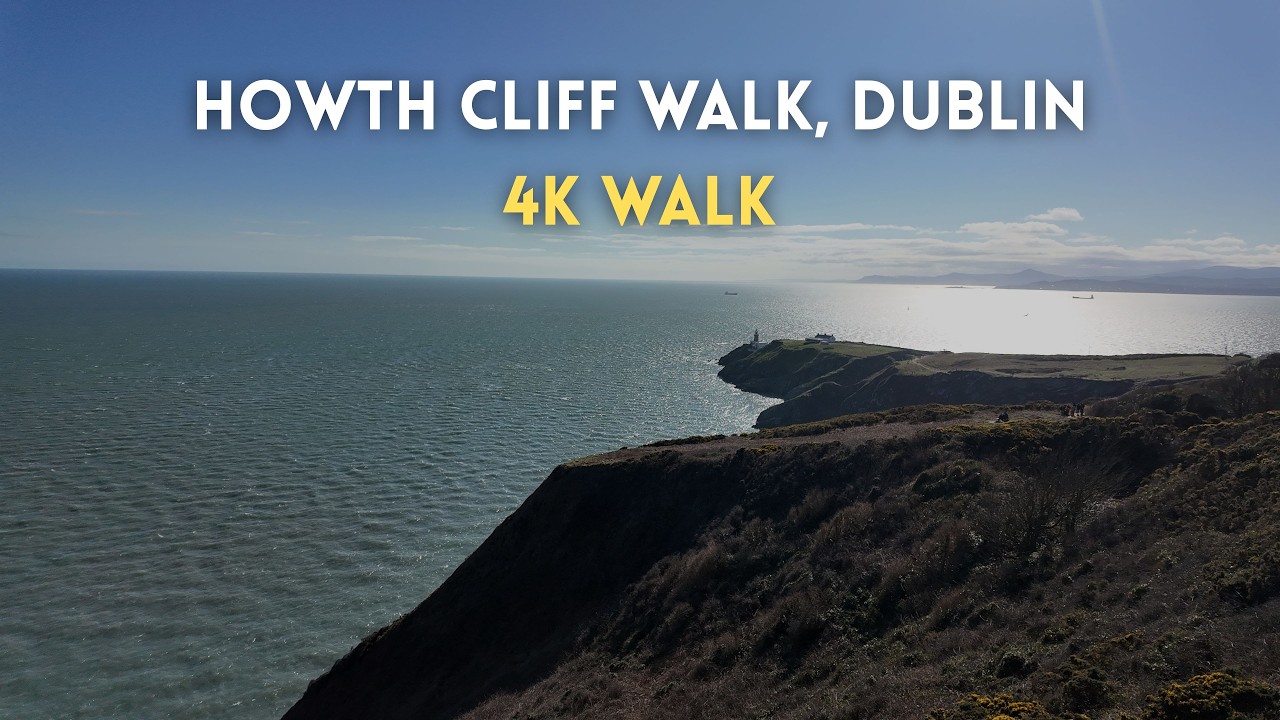 4K Howth Cliff Walk &ndash; Stunning Coastal Views Near Dublin 🇮🇪🌊