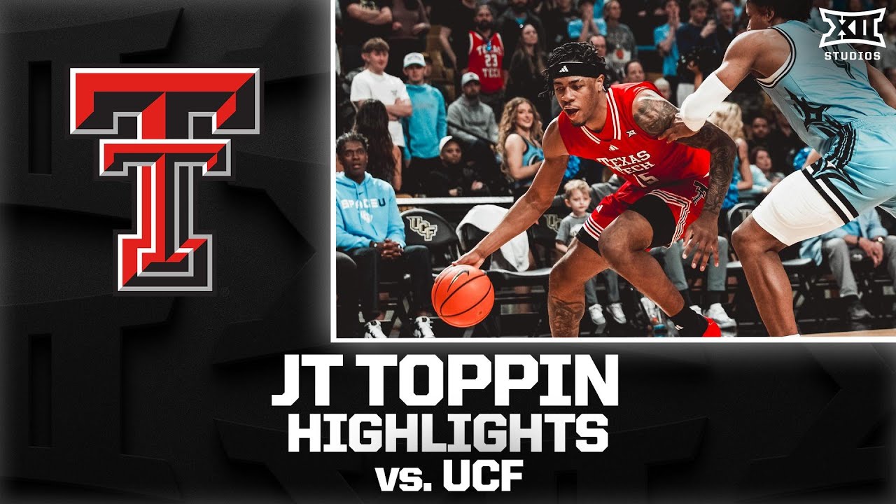 JT Toppin Highlights vs. UCF | 2025-26 Big 12 Men's Basketball