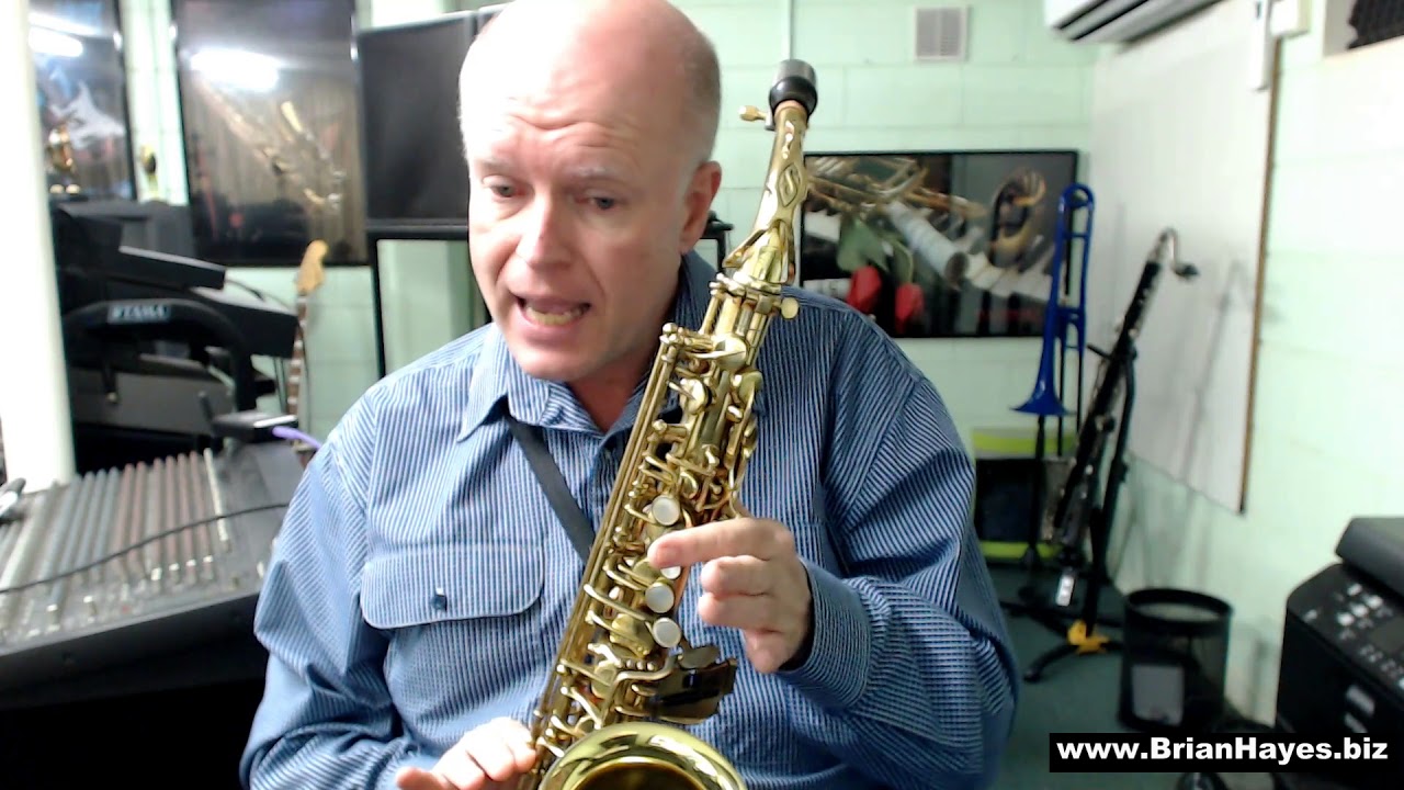 Auxillary High F Key on Saxophones