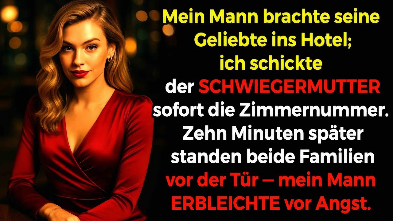 Geliebte im Hotel; ich gab der Schwiegermutter die Zimmer Nr —als die Familie kam, erbleichte er