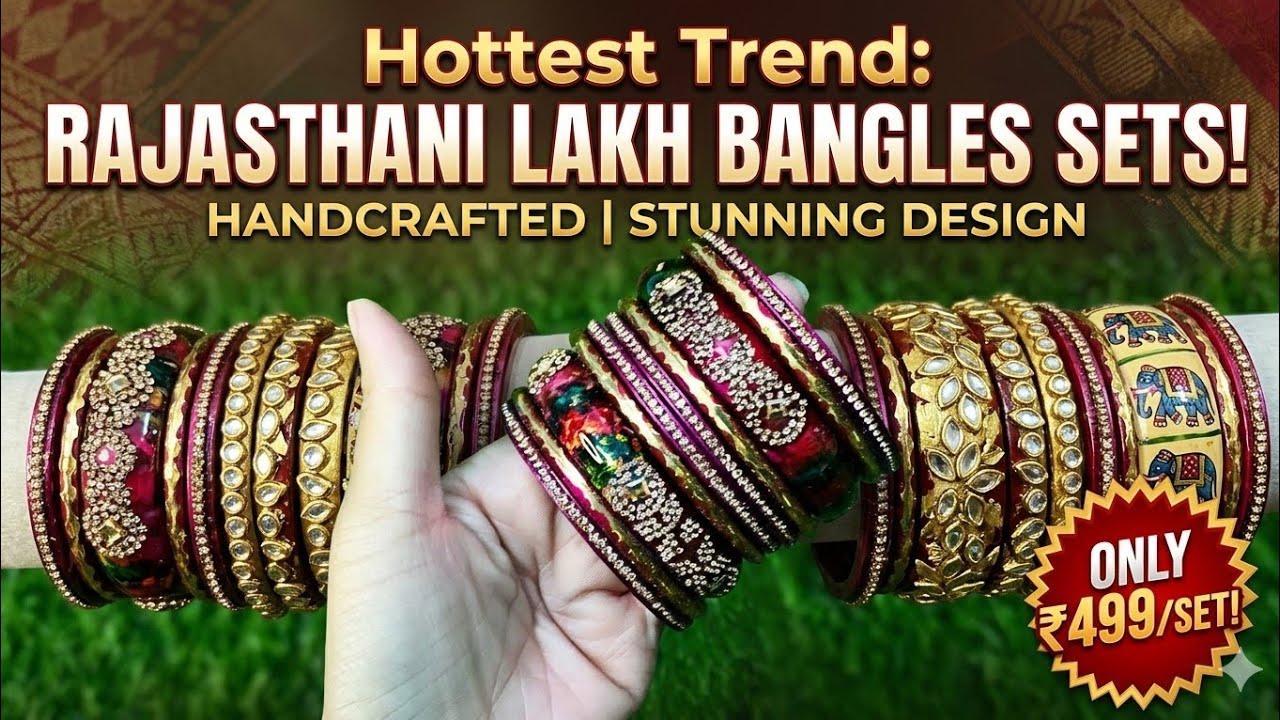 FLASH SALE: Lakh Bangles Starting @ ₹[60]!  Pihu Fashion is live!