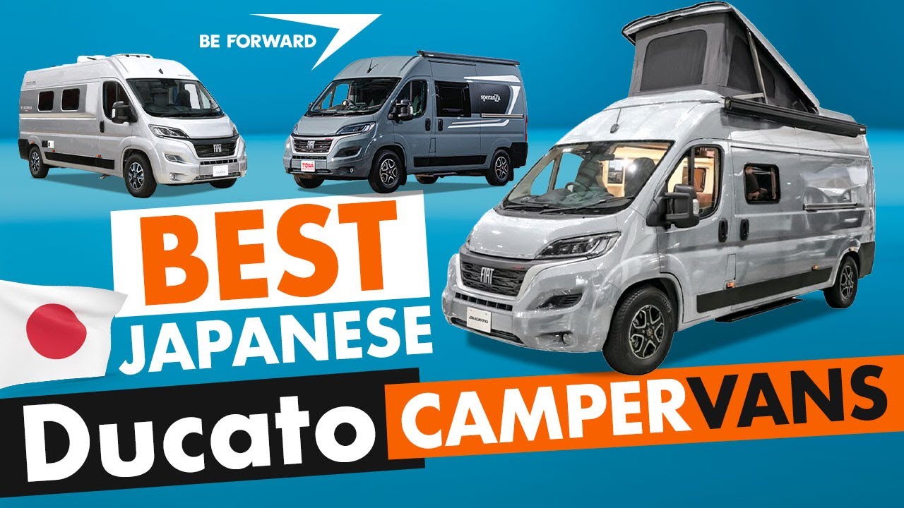 Фургоны Fiat Ducato в японском стиле! Выставка кемпинг-каров в Токио 2024!