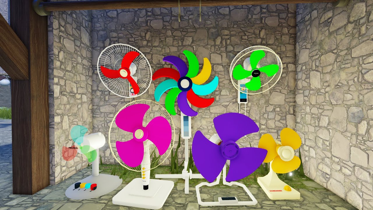 Wobbly Fan Experiment In Village | Roblox