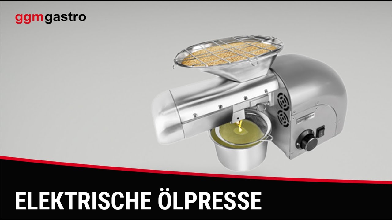 Elektrische Ölpresse - Grau - 1,8 kW - EOPMCH - Grey - GGM Gastro