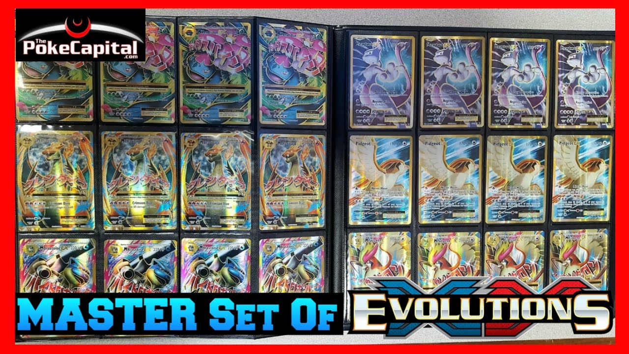 Pokemon Cards XY Evolutions Complete Master Playset & Set Review