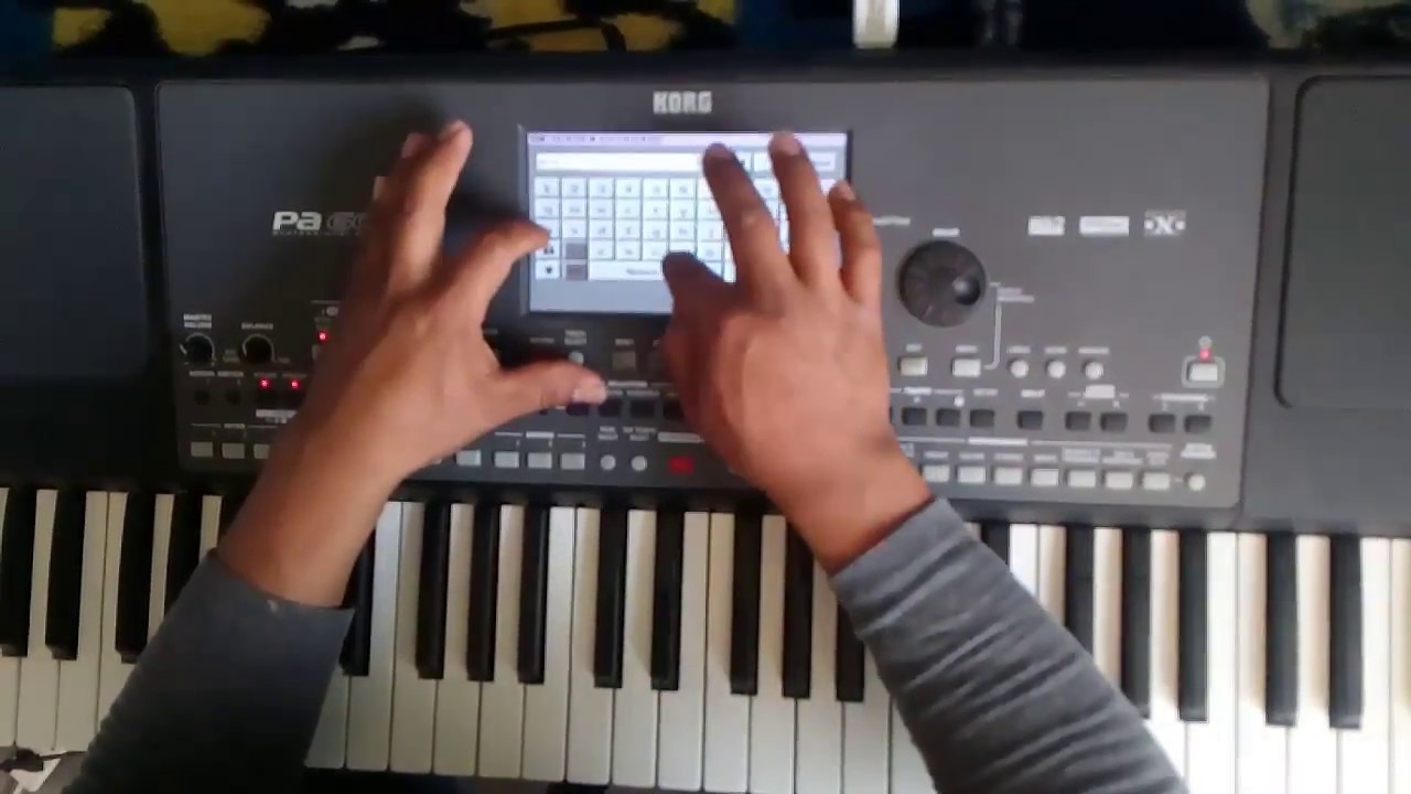 como editar un ritmo en korg pa600
