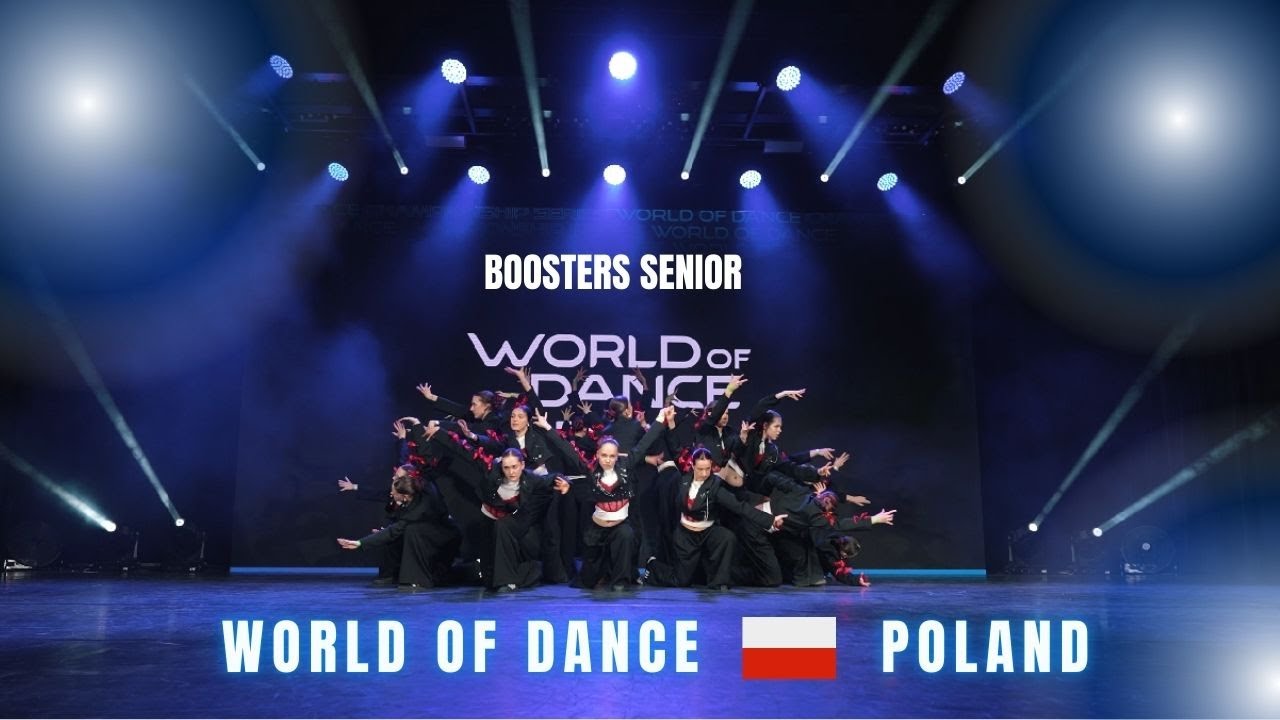 Boosters Senior - 1st Place Hip Hop & Urban Choreo Team Division - World Of Dance Styles Poland