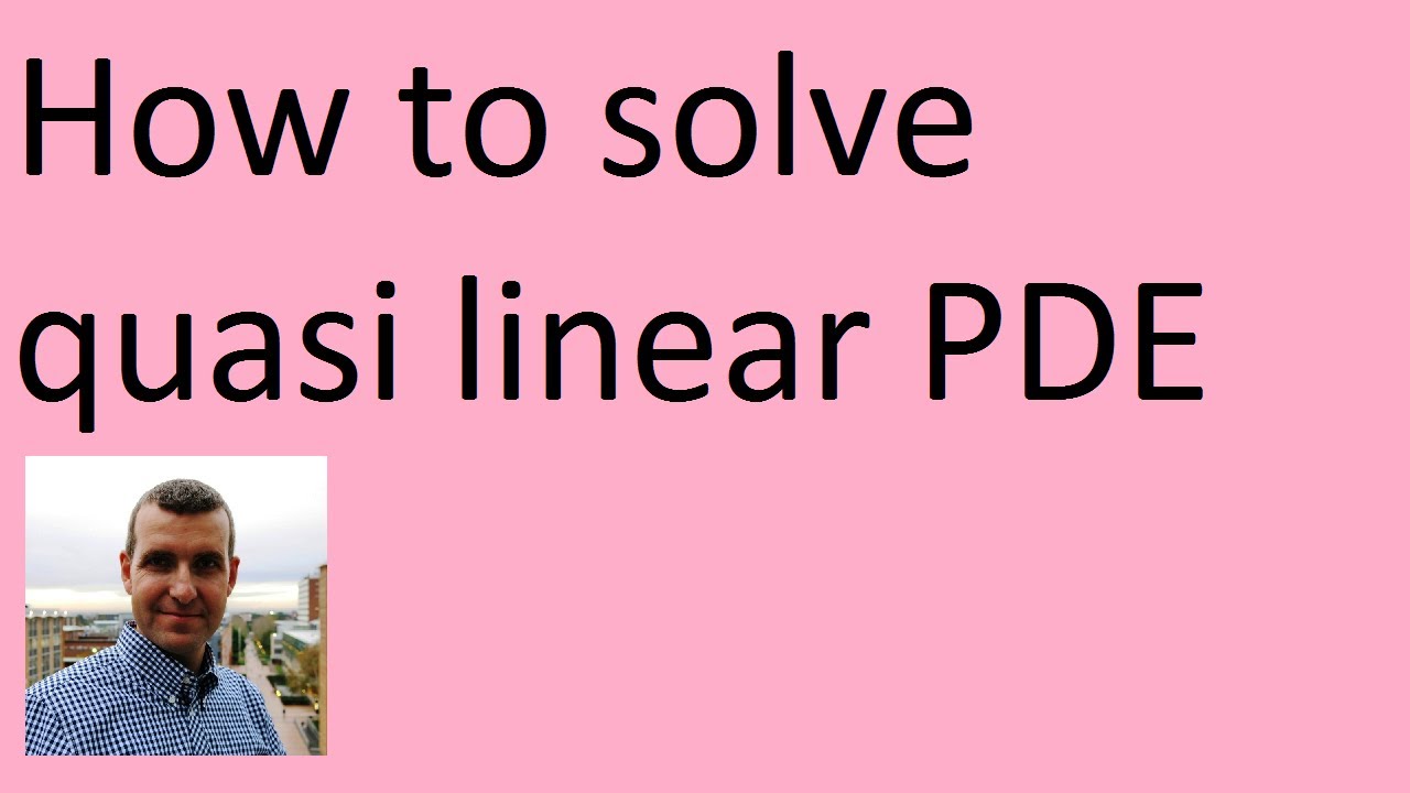 Method of characteristics and PDE
