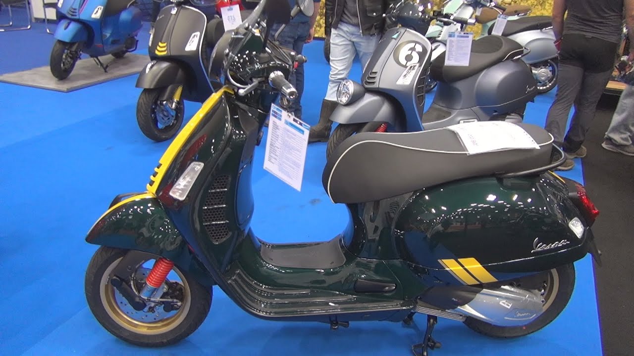 Piaggio Vespa GTS Racing Sixties 300 hpe (2022) Exterior and Interior