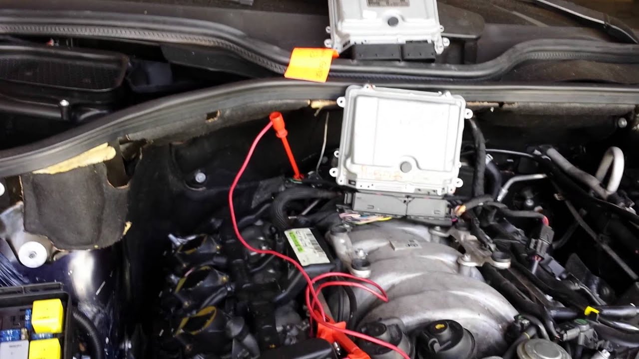 Mercedes ecu cloning 1st start