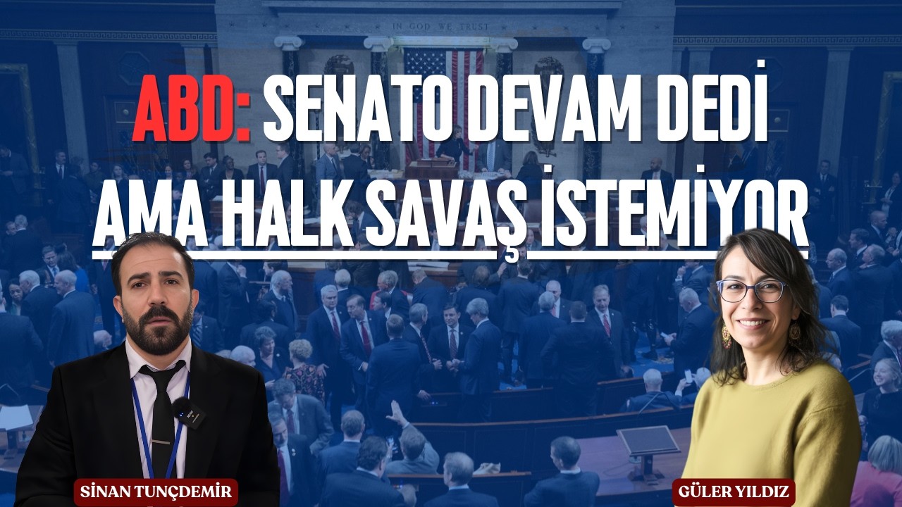 ABD: SENATO SAVAŞA DEVAM DEDİ AMA HALK SAVAŞ İSTEMİYOR