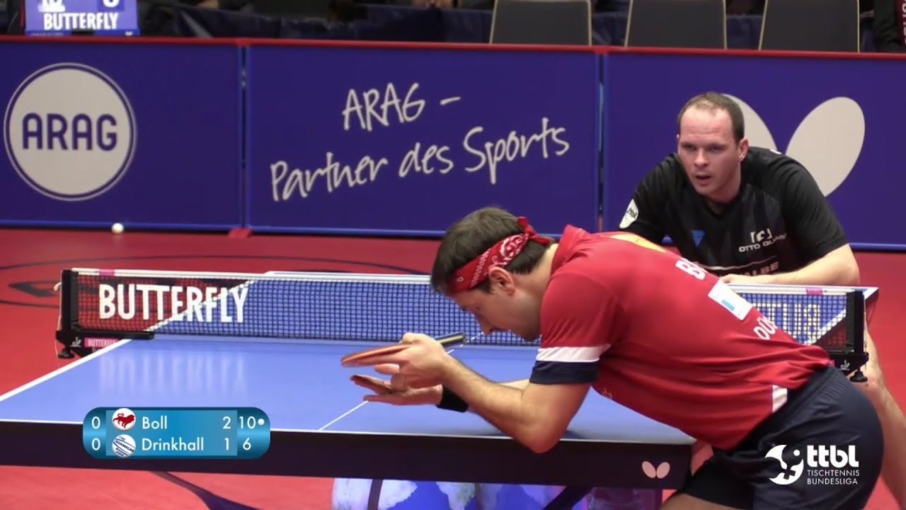 Timo Boll vs Paul Drinkhall | German League 2019