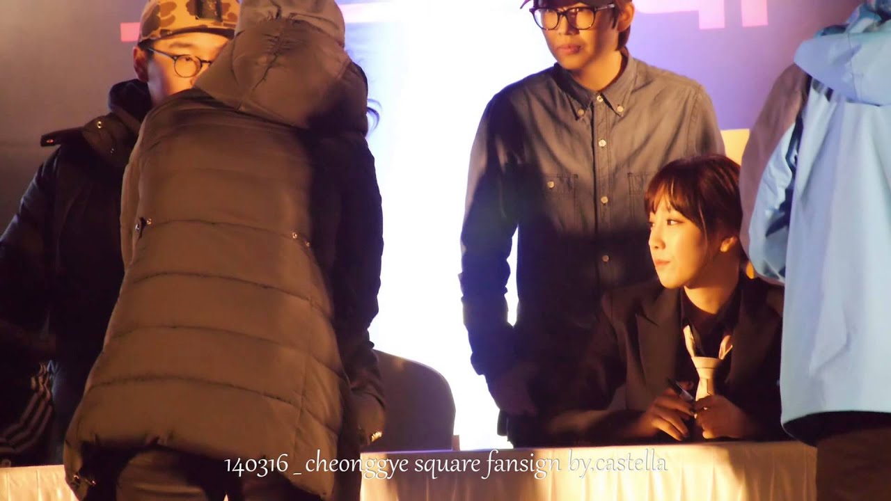 140316 SNSD Fansign@chenggye square