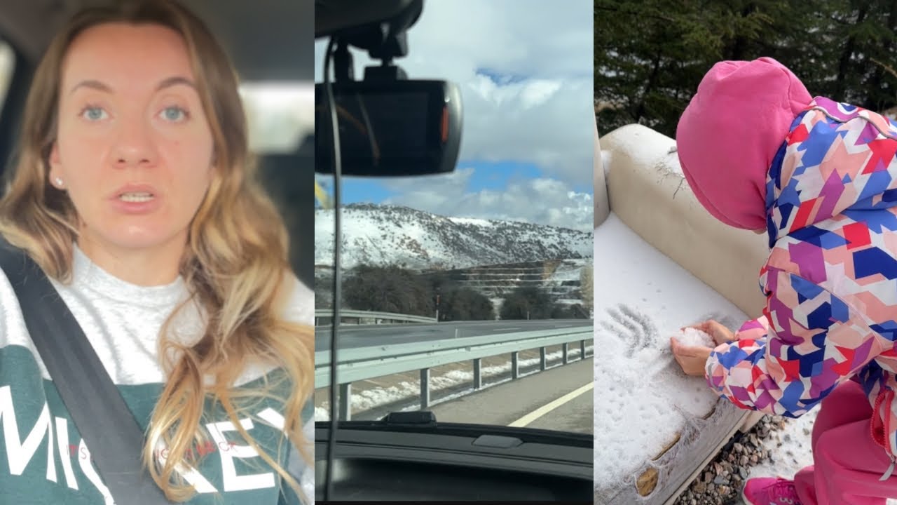 З сьогоднішнього ДНЯ ми будемо ЖИТИ В ЗИМІ Erciyes дорога