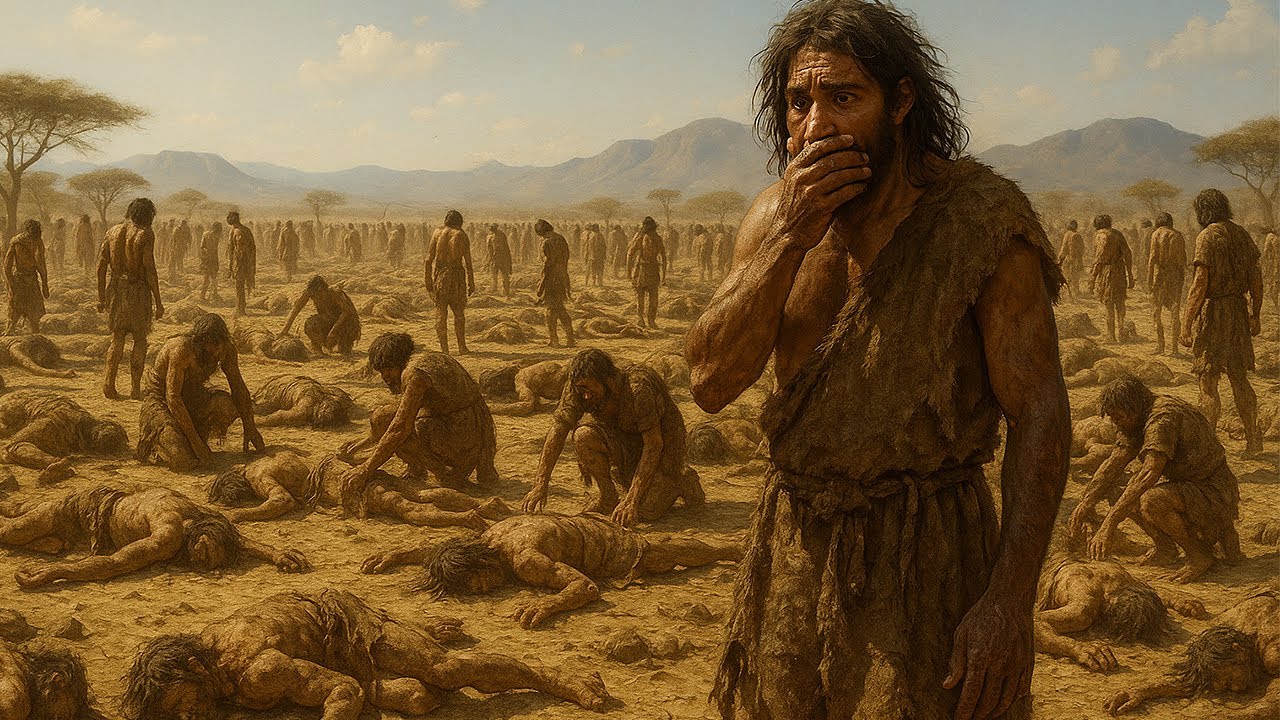 Quando Restaram Apenas 1.280 Humanos Primitivos Vivos