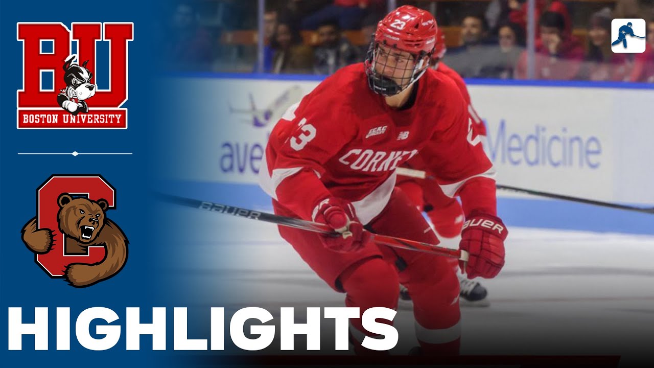 Boston University vs Cornell | NCAA College Hockey | Highlights - November 25, 2023