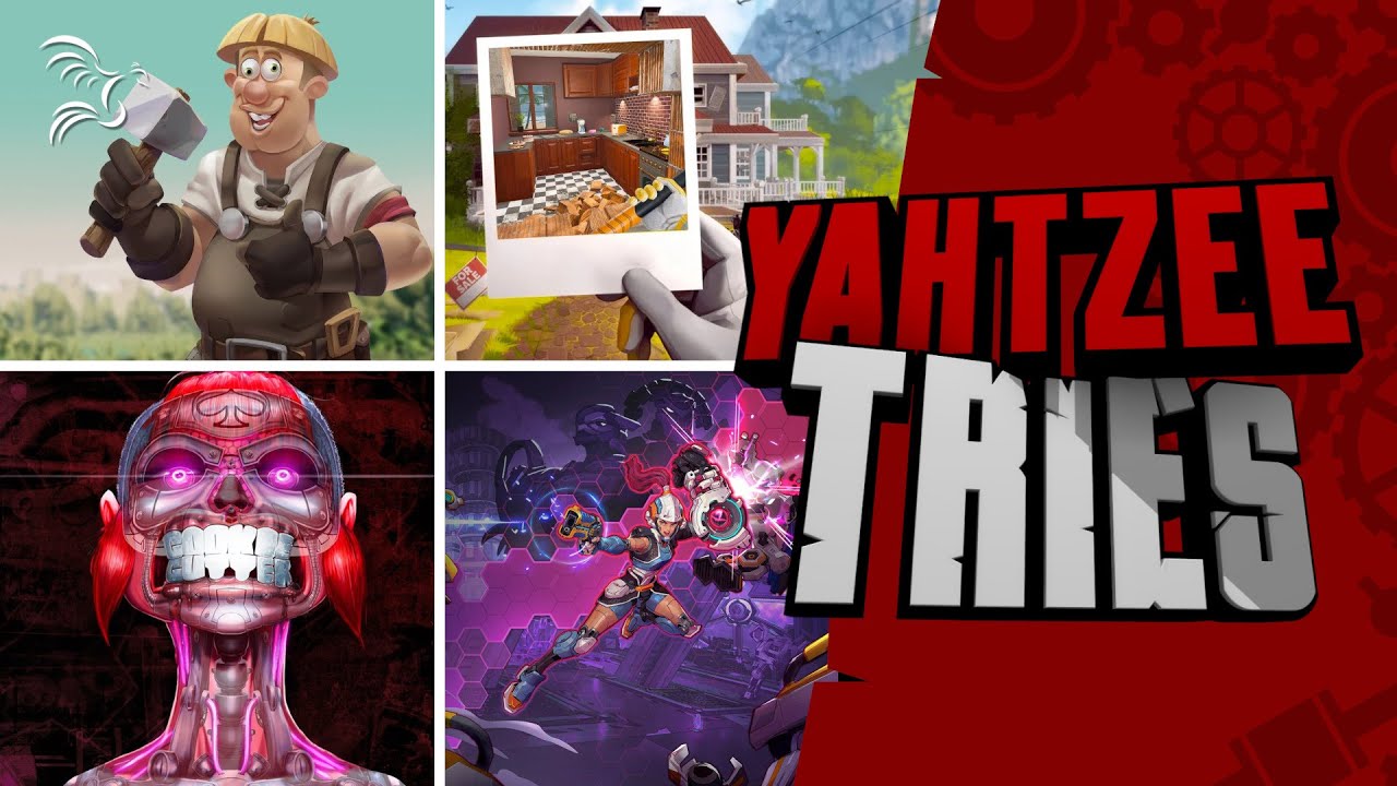 Yahtzee Tries... The Enjenir, Cookie Cutter, Battle Shapers and House Flipper 2
