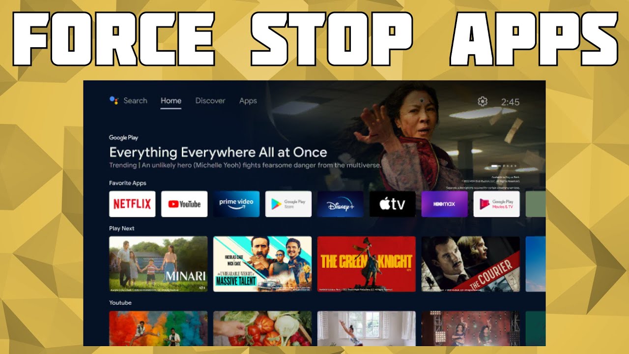 How to Close/Restart Apps on Android TV! [Force shutdown/restart apps on Android TV]