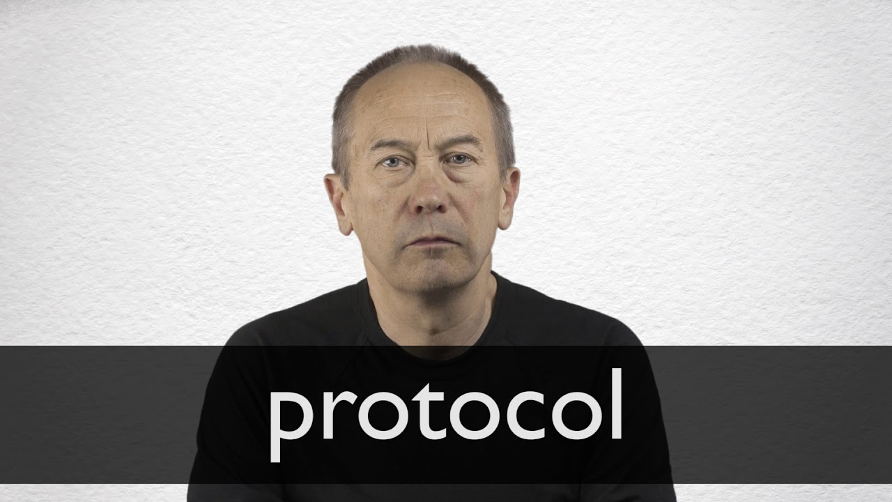 How to pronounce PROTOCOL in British English
