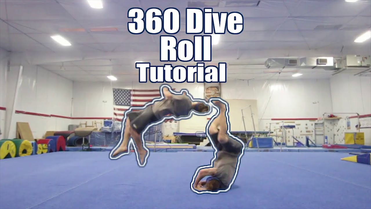 How To Learn 360 Dive Roll - Parkour Tutorial by Bob Reese