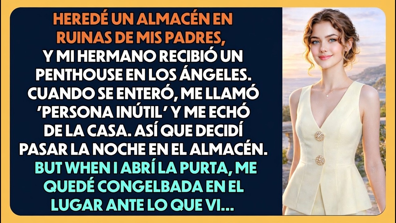 “Mis Padres Vendieron Mi Casa A Mis Espaldas — Entré Con La Escritura Y Se Quedaron Congelados.”