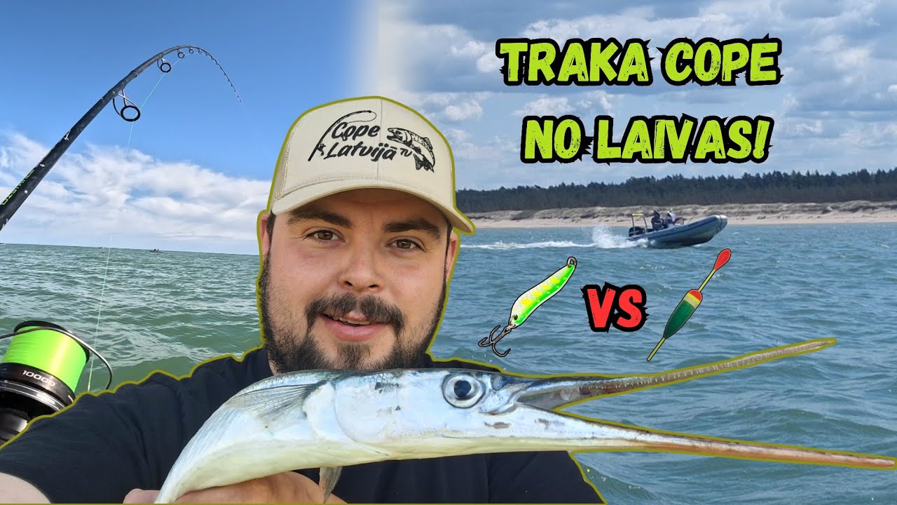Trakākais vējzivju piedzivojums! Cope no laivas un eksperiments - spinings vs pludiņš!
