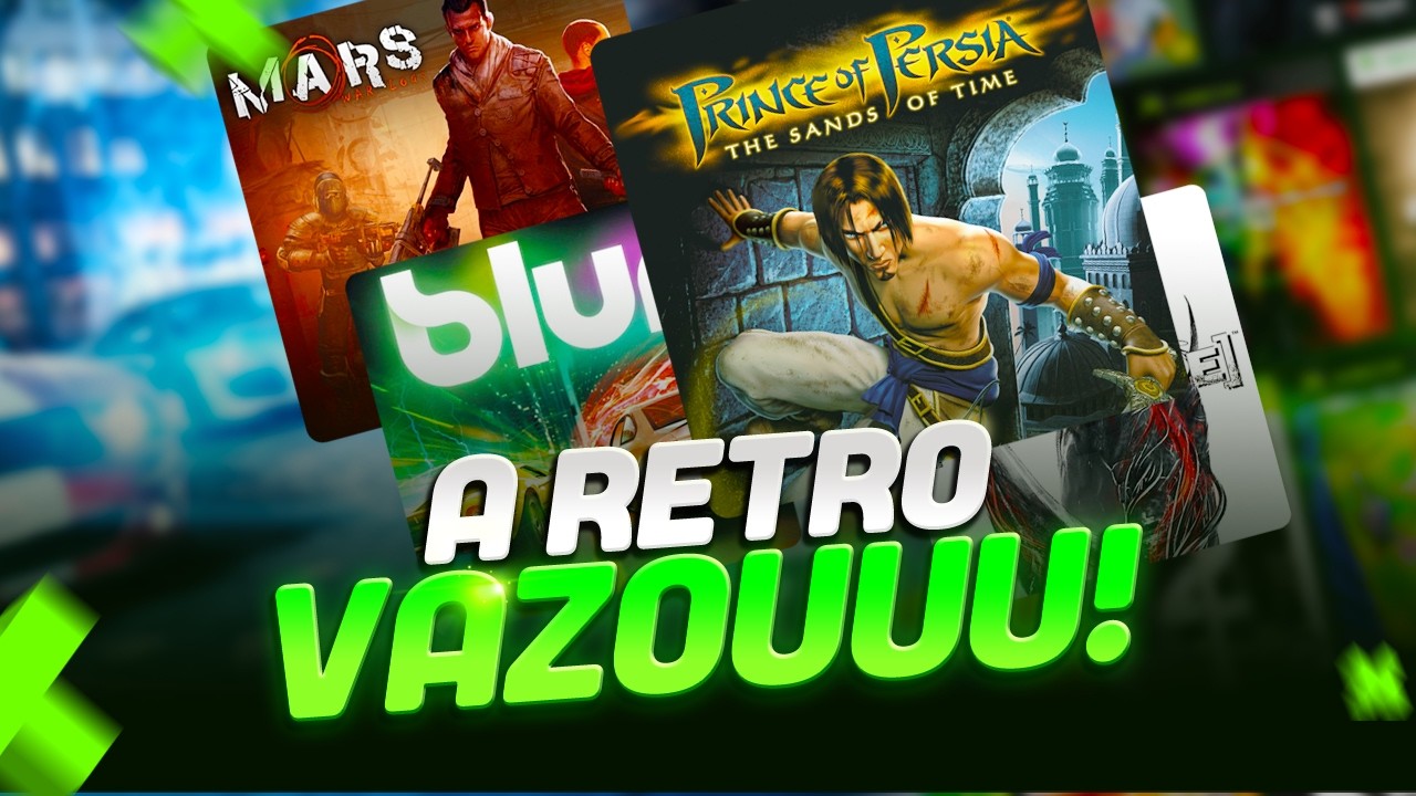 CARACAS! VAZARAM NOVOS JOGOS RETROCOMPAT&Iacute;VEIS no XBOX&hellip; ISSO &Eacute; GRANDE!