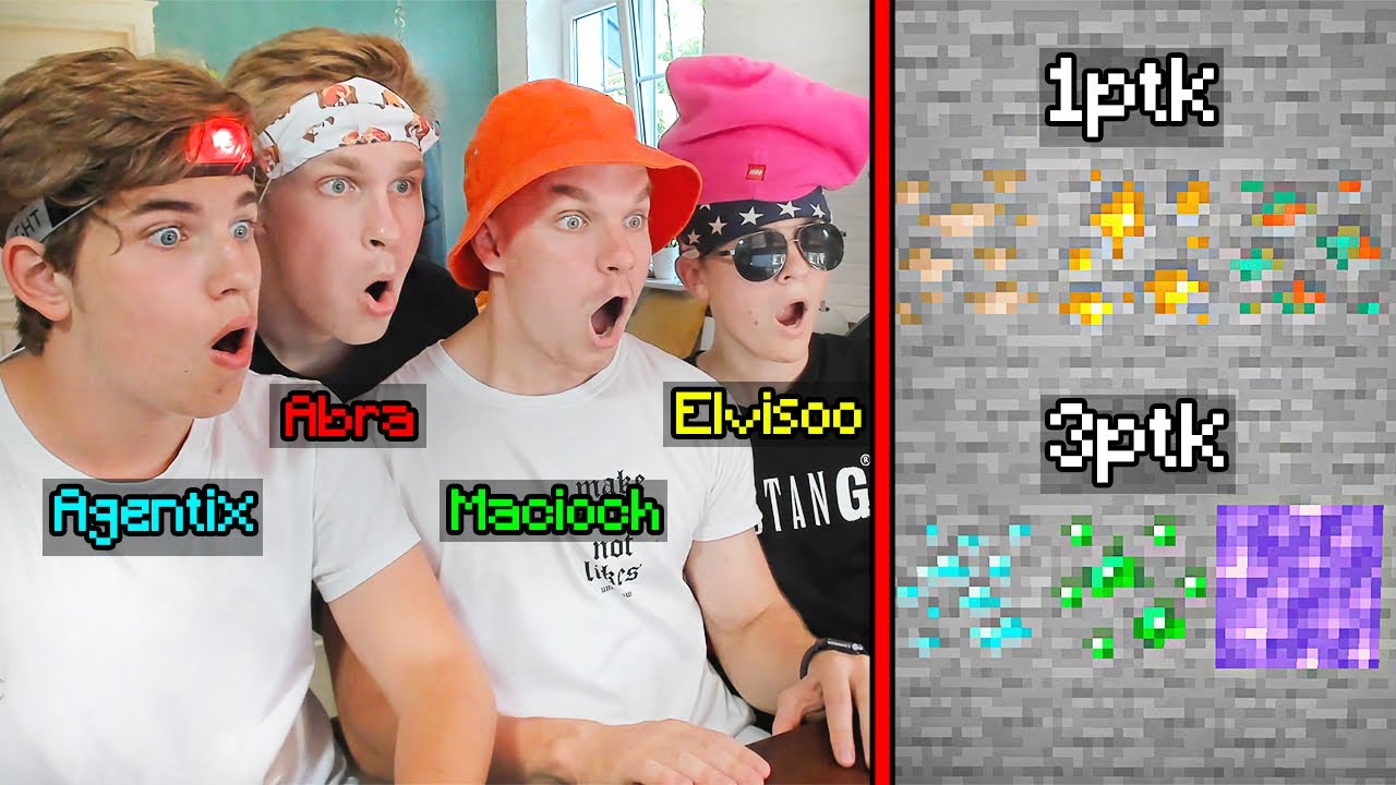 ABRA vs ELVISOO vs AGENTIX vs MACIOCH w PRAWDZIWYM ŻYCIU!