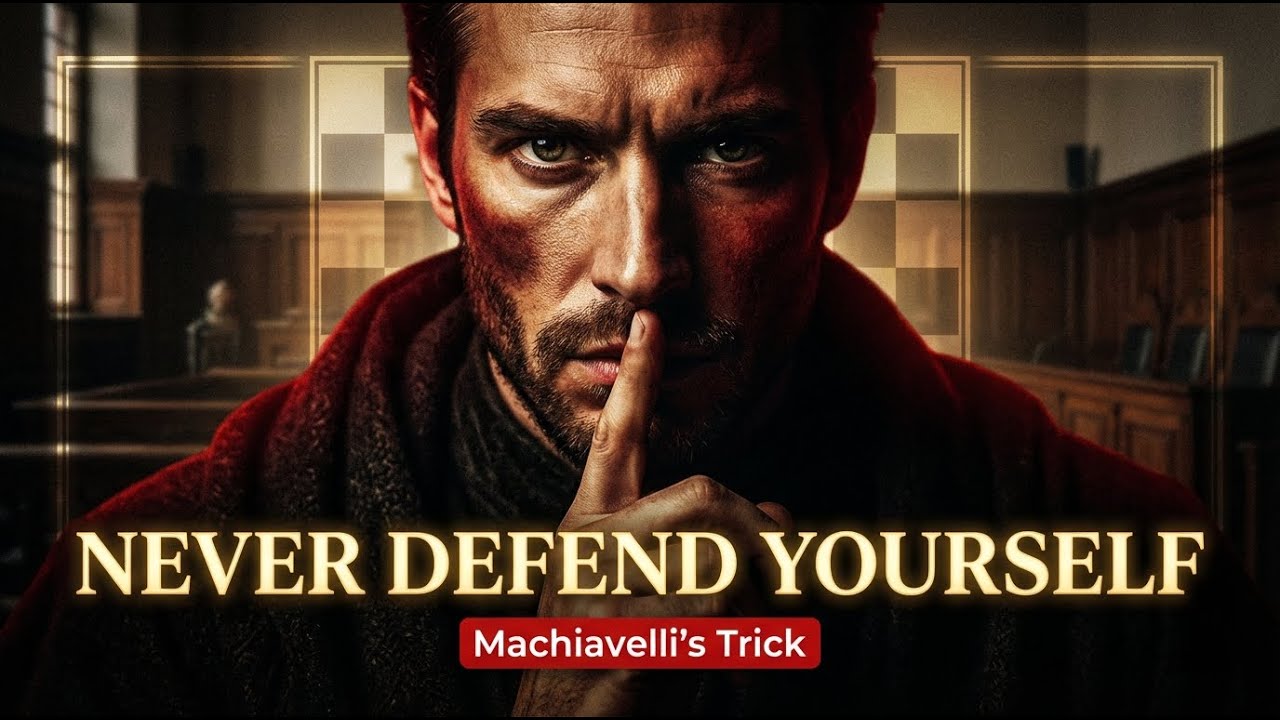 NEVER Defend Yourself (Machiavelli’s Power Trick to Win Any Attack)